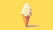 2d icon of an ice cream cone