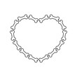 dog bone vector heart valentine icon logo symbol cartoon character doodle illustration Halloween symbol isolated clip art
