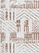modern unique trendy boho canvas textures earth natural colors patterns with stripes textural, motifs  watercolor line geometric art pattern design  