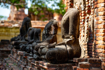 Wall Mural - Ayutthaya historical park, Thailand	