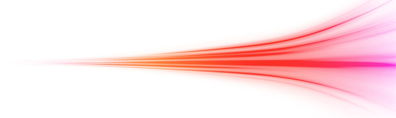 Aufkleber - Abstract neon light rays background. A colorful motion background of city light trails. Vector PNG.	