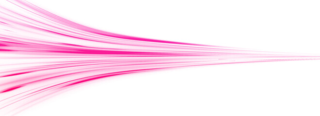 Poster - Abstract background in blue and purple neon glow colors. Vector png blue glowing lines air flow effect. Speed connection background.	