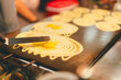 Thai style street food pancake in menu 