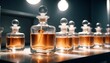 a chemical laboratory for the manufacture of perfumes and fragrances