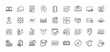 © blankstock - Web system, Puzzle and Search employee line icons pack. AI, Question and Answer, Map pin icons. Yen money, Open door, Chemistry lab web icon. Swipe up, Monitor settings, Column chart pictogram. Vector