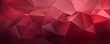 Maroon abstract background with low poly design, vector illustration in the style of maroon color palette with copy space for photo text or product