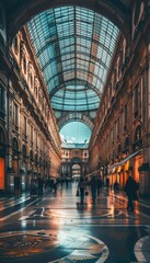  Milan: Galleria Vittorio Emanuele II Architecture