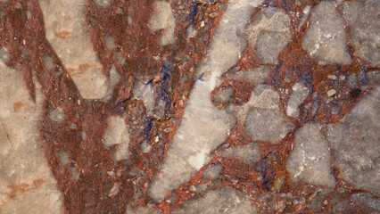 Wall Mural - Marble shot with macro lens. Magnificent textures blended with each other. canvas background image. Colorfull