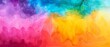 Abstract colorful rainbow color painting background - watercolor splashes, acrylic or oil brushstroke on canvas or paper, LGBT texture
