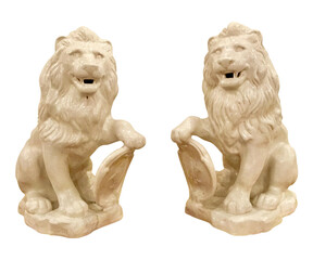 Image of Beautiful Lion Statue