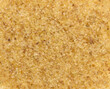 Raw wheat cereal scattered, full frame