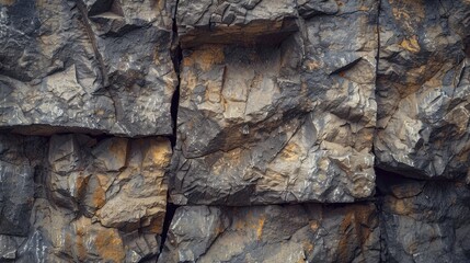 Sticker - Stone rock texture. Generative AI