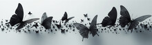 Black Butterflies In Disintegration