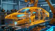 Advanced Automation in Car Manufacturing Plant