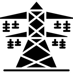 Poster - Energy Tower Icon