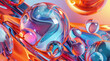 © Юлия Серая - Abstract backgrounds and shapes
