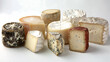 selection of artisanal cheeses