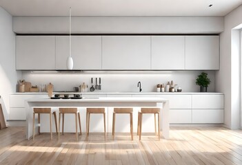 Poster - modern kitchen interior