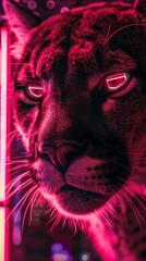 Canvas Print - Amazing puma background HD wallpaper