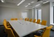 meeting room wall blank yellow office White