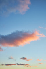 Poster - The background of beautiful sky