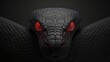 © Leli - Black mamba snake HD wallpaper background