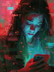 Cyberbullyings Psychological Impact A Digital Art Perspective on Online Abuse