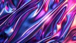 abstract digital fabric with holographic foil effect scifi synthwave and vaporwave style background retro futurism illustration