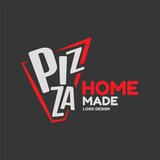 Fototapeta  - Pizza Homemade logo design