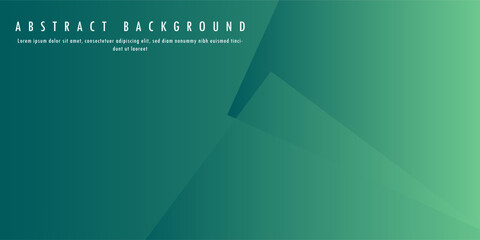 Abstarct Green Blue background design, Geometric background template with modern green and blue colors,