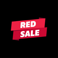 Wall Mural - red sale