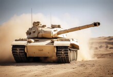 'tank Tiger Camoflage Desert Army German Heavy Tracked Gun Turret Armoring War World Illustration'