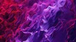 Digital artwork of sinuous purple waves with contrasting red highlights creates a dynamic and abstract ripple effect