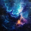 © Arti - Galactic Dreams An Oil Painting of Space and Nebulae