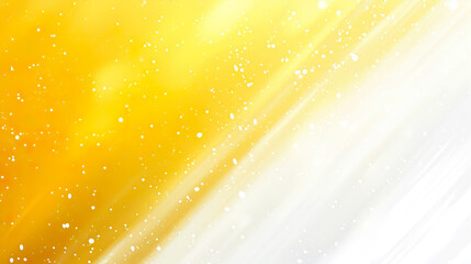 Poster - white and yellow gradient background