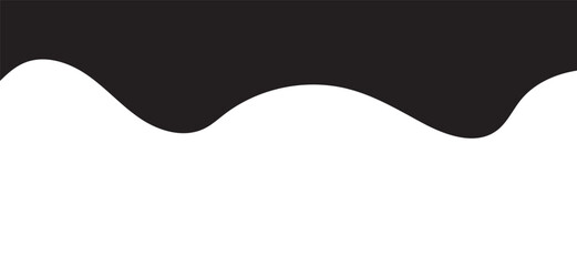 Wall Mural - Separator header for App Website, Banners or Posters. Abstract Design Element for Top. Template curve lines.