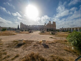 Fototapeta Niebo - The Amphitheatre of El Jem modern-day city of El Djem, Tunisia, formerly Thysdrus	