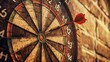 © JP STUDIO LAB - Bullseye with darts, symbolizing competitive edge in strategic business