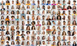 © Prostock-studio - Diverse people portrait collage showcasing ethnicity range
