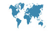 © Pavel - World map. Modern color vector map. Silhouette map.