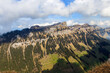 View of Justital (Justi Valley) from Niederhorn mountain in Beatenberg, Switzerland