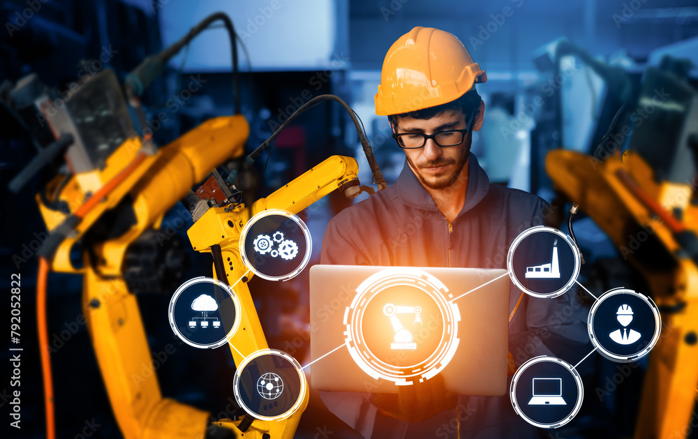 MLB Smart industry robot arms for digital factory production technology ...