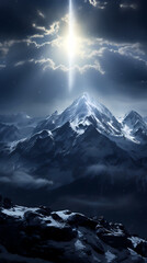 Poster - stunning mountains