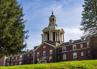 Poster - Historic Stuyvesant Hall used as a residential building at Ohio Wesleyan University in Delaware, OH