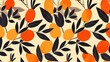 Discover a sleek and sophisticated 2d pattern featuring graceful carrots This versatile design is perfect for printing on fabrics wallpaper wrapping paper packaging and beyond