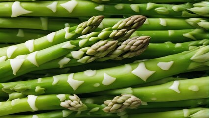 Wall Mural - 'fresh green asparagus isolated white food background healthy bunch organic vegetable raw ingredient ripe diet cooking health nourishment nature season epicure uncooked natural vegetarian germinating'