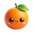 Cute 3d render Cartoon Orange Character