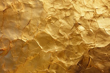 gold texture background, shiny golden wall with copy space for design elements, gold leafing background, golden luxury wallpaper