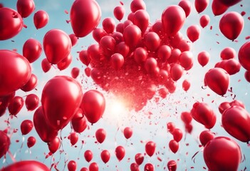 'illustration balloon. 5k balloons 3d confetti celebration Red followers. three-dimensional application background balloon banner blog celebrate colourful community congratulation decorative d'