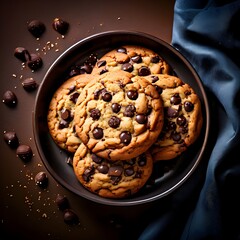 Wall Mural - chocolate chip cookies